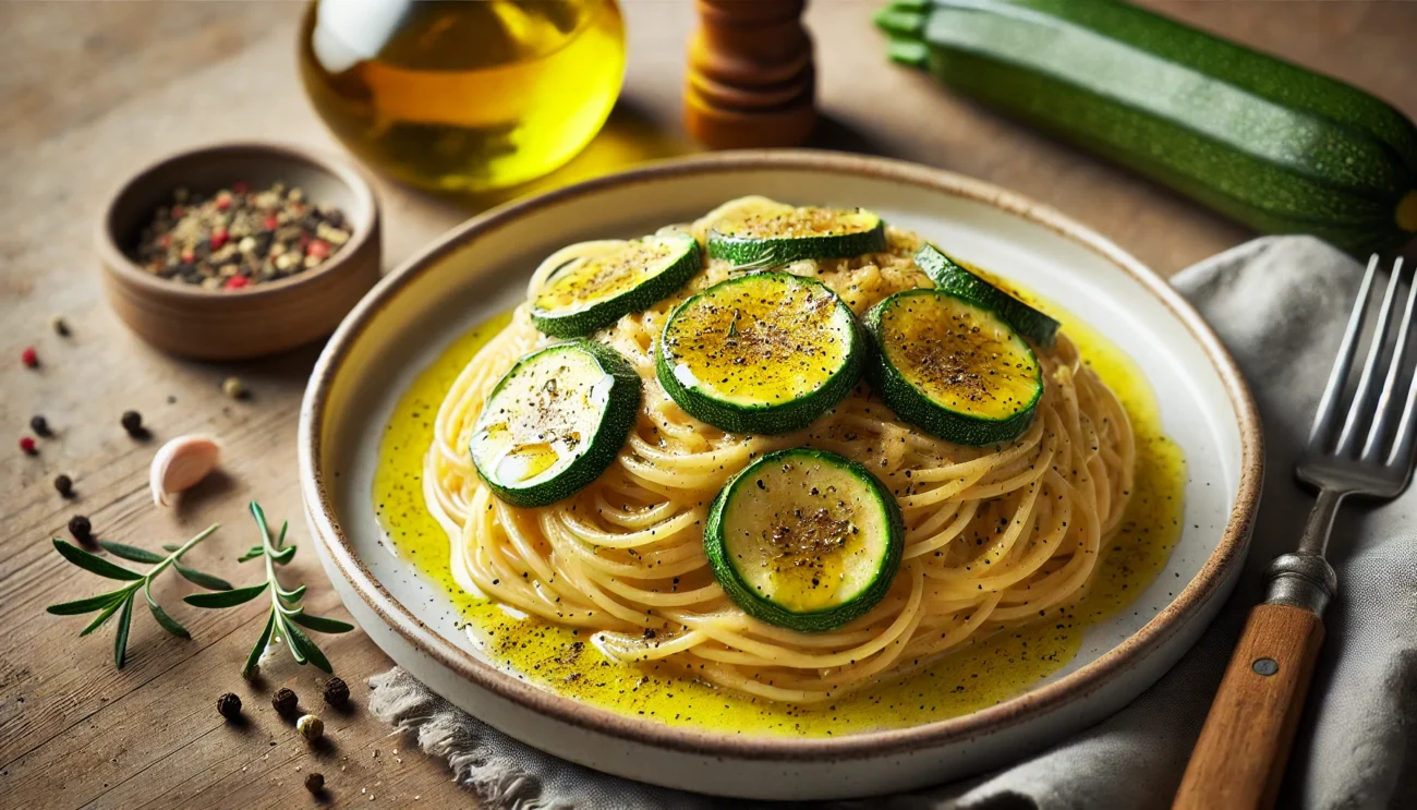 Carbonara Vegana con EVO e Zucchine